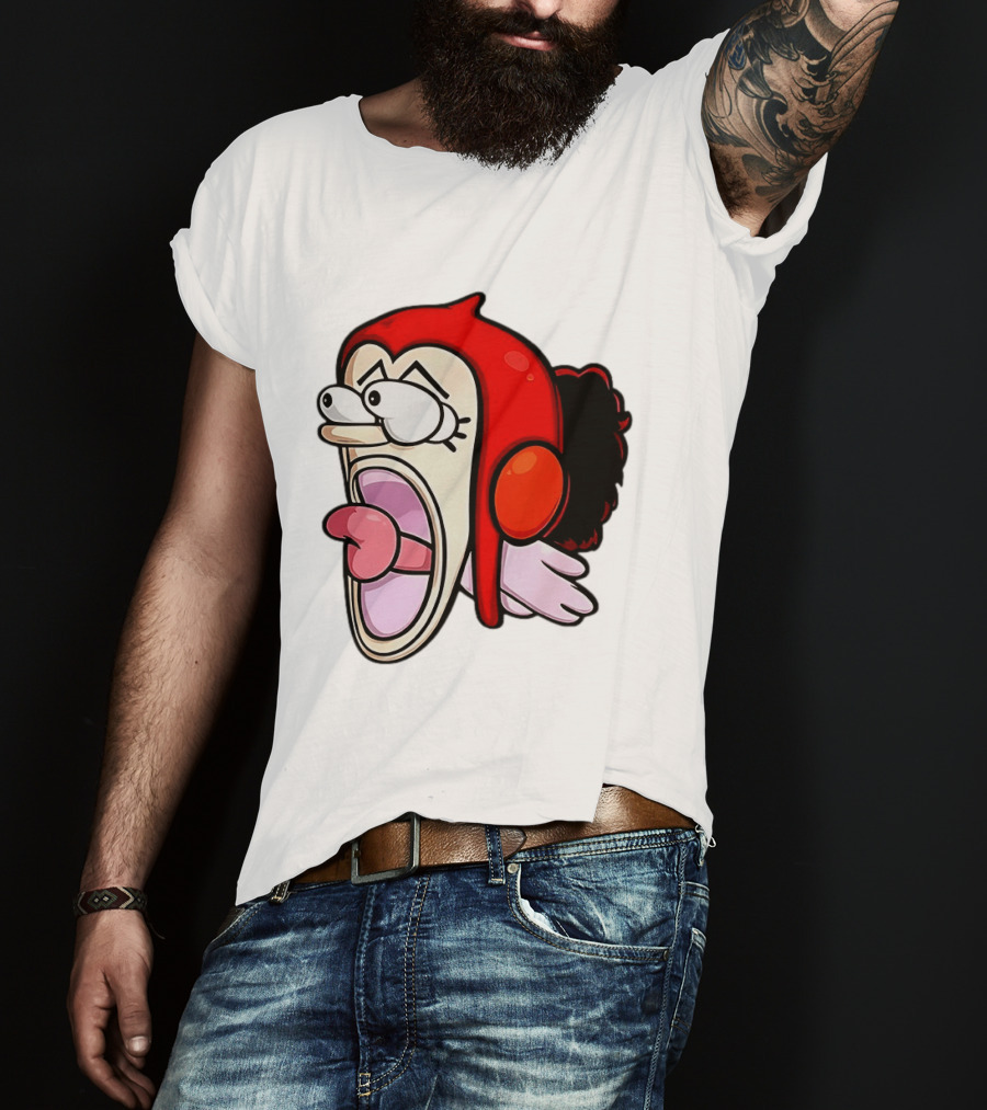 Usopp Sogeking Shout Expression Digital Drawing T-Shirt