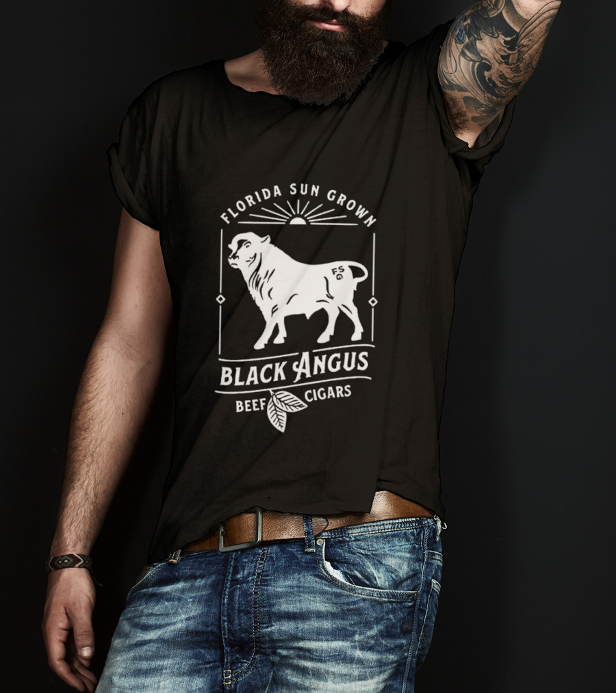Florida Sun Grown Black Angus Beef Cigars FSG T-Shirt