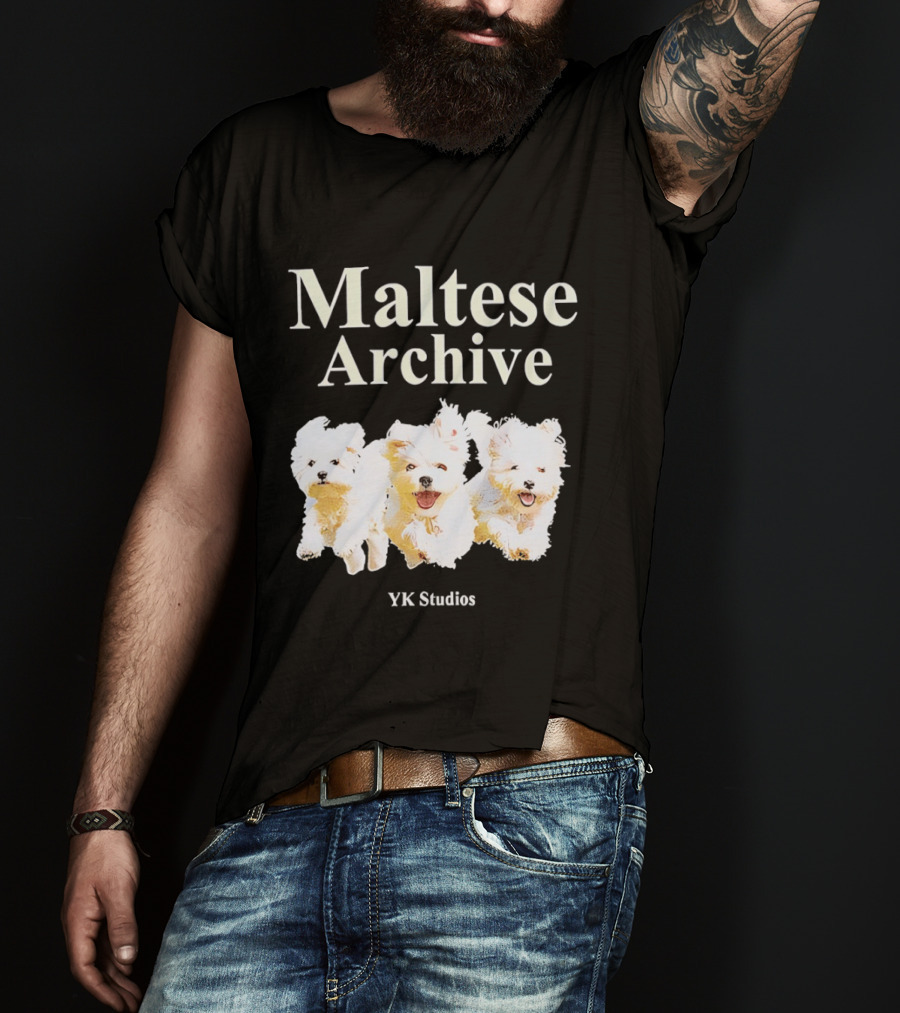 Maltese Archive YK Studios Playful Trio T-Shirt