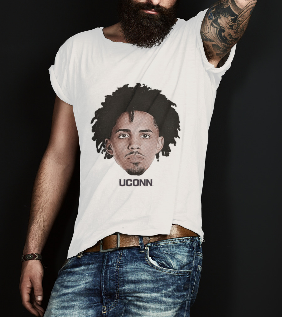 Jacob Ross UConn Huskies Head T-Shirt