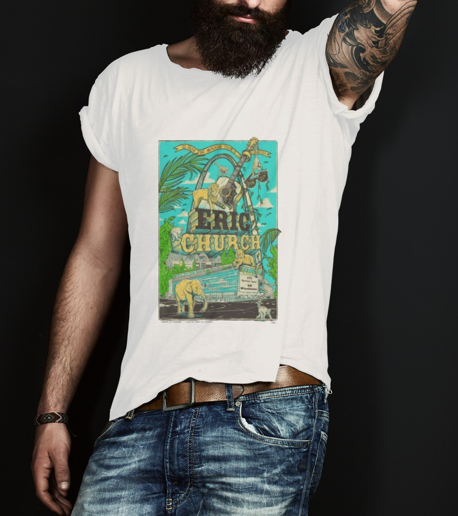 Eric Church St. Louis Gather Again Tour Feb 21 2026 Enterprise Center T-Shirt
