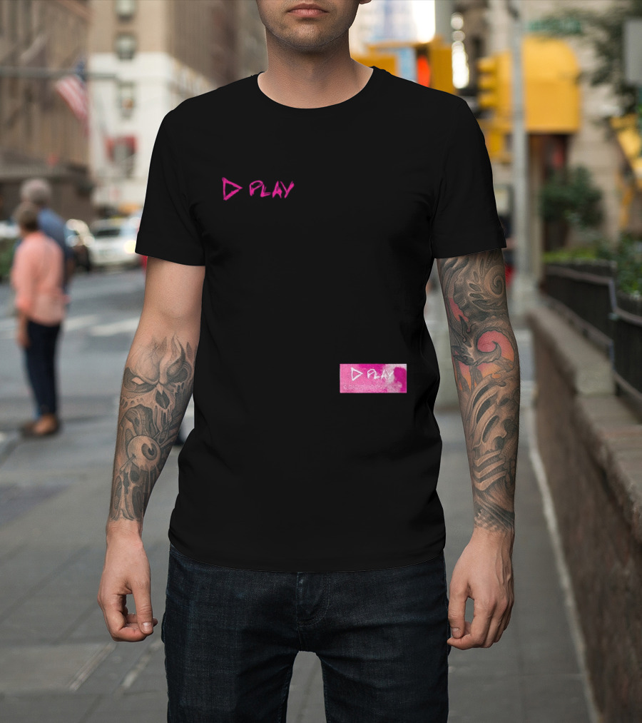 Ed Sheeran Loop Tour 2026 Play Pink T-Shirt