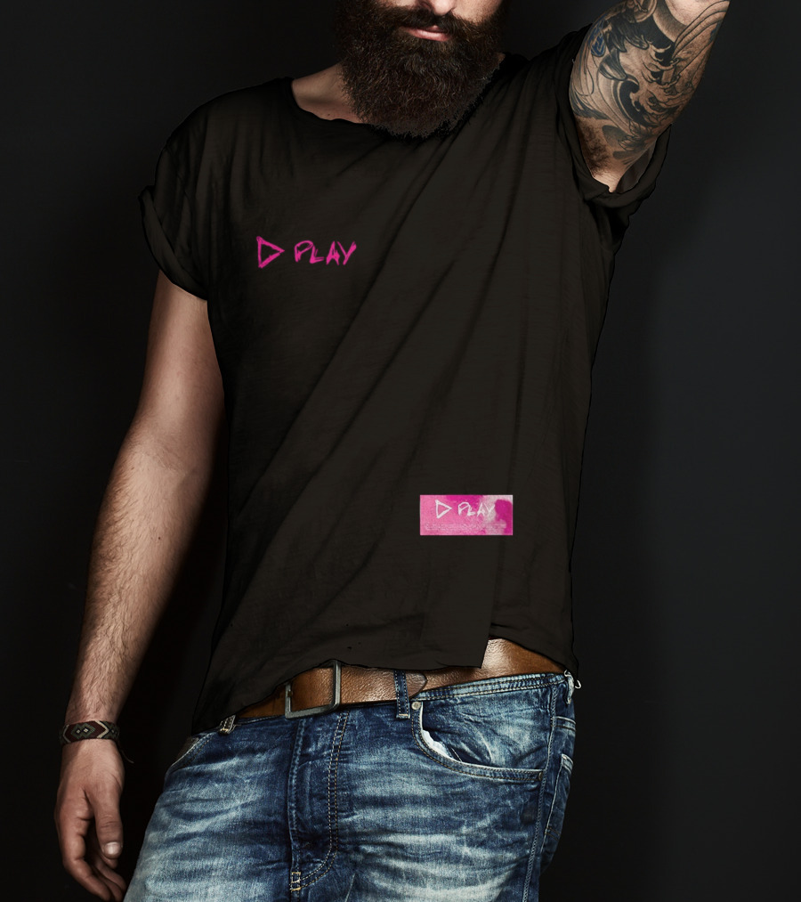 Ed Sheeran Loop Tour 2026 Play Pink T-Shirt