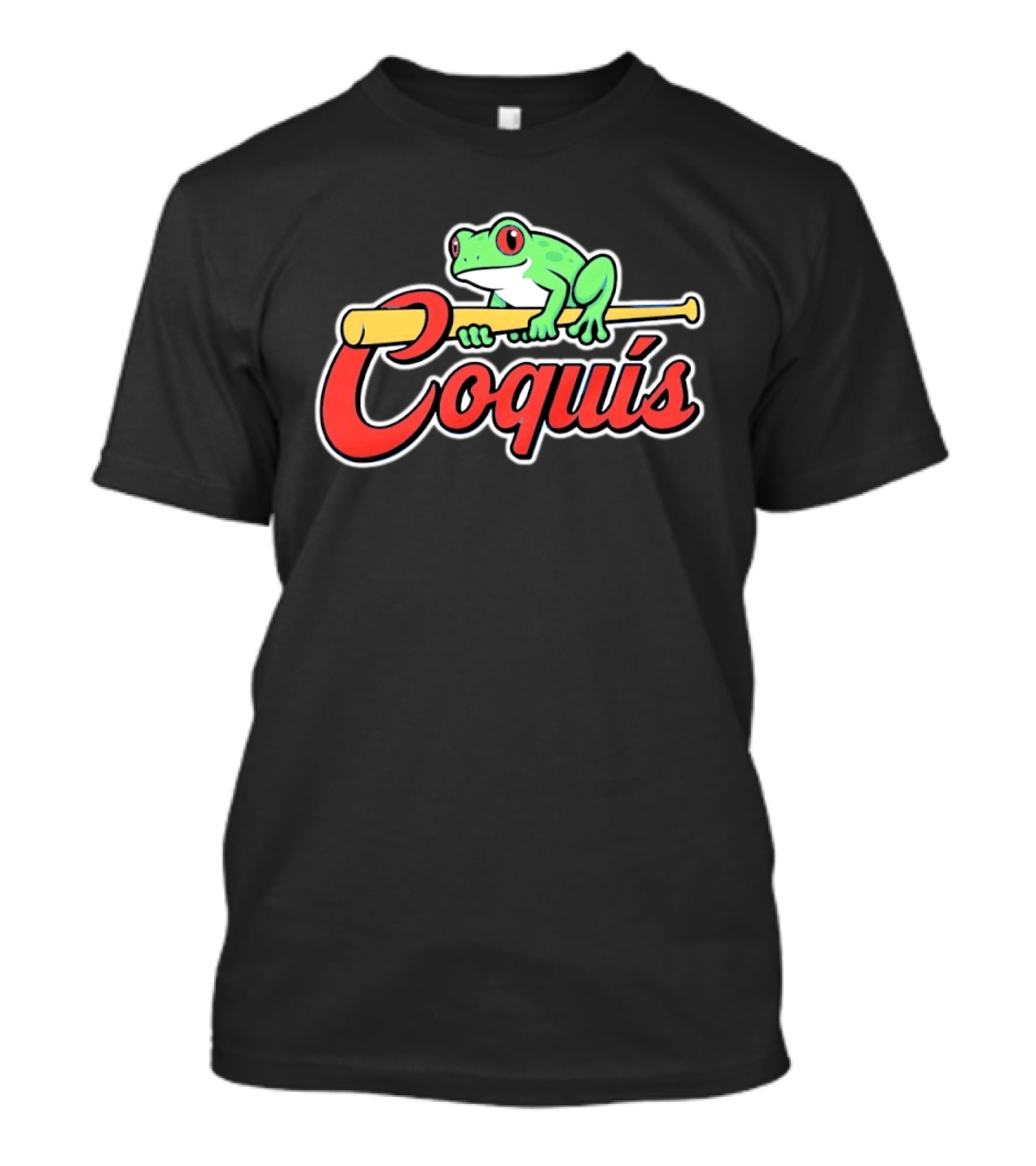 St Louis Cardinals Coquis Frog Baseball Bat Puerto Rico T-Shirt