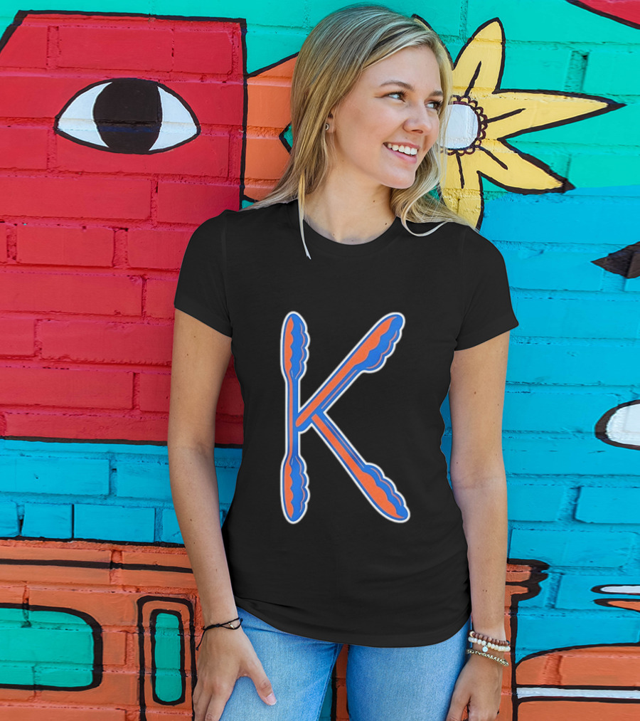 New York Mets K Tongs Baseball T-Shirt