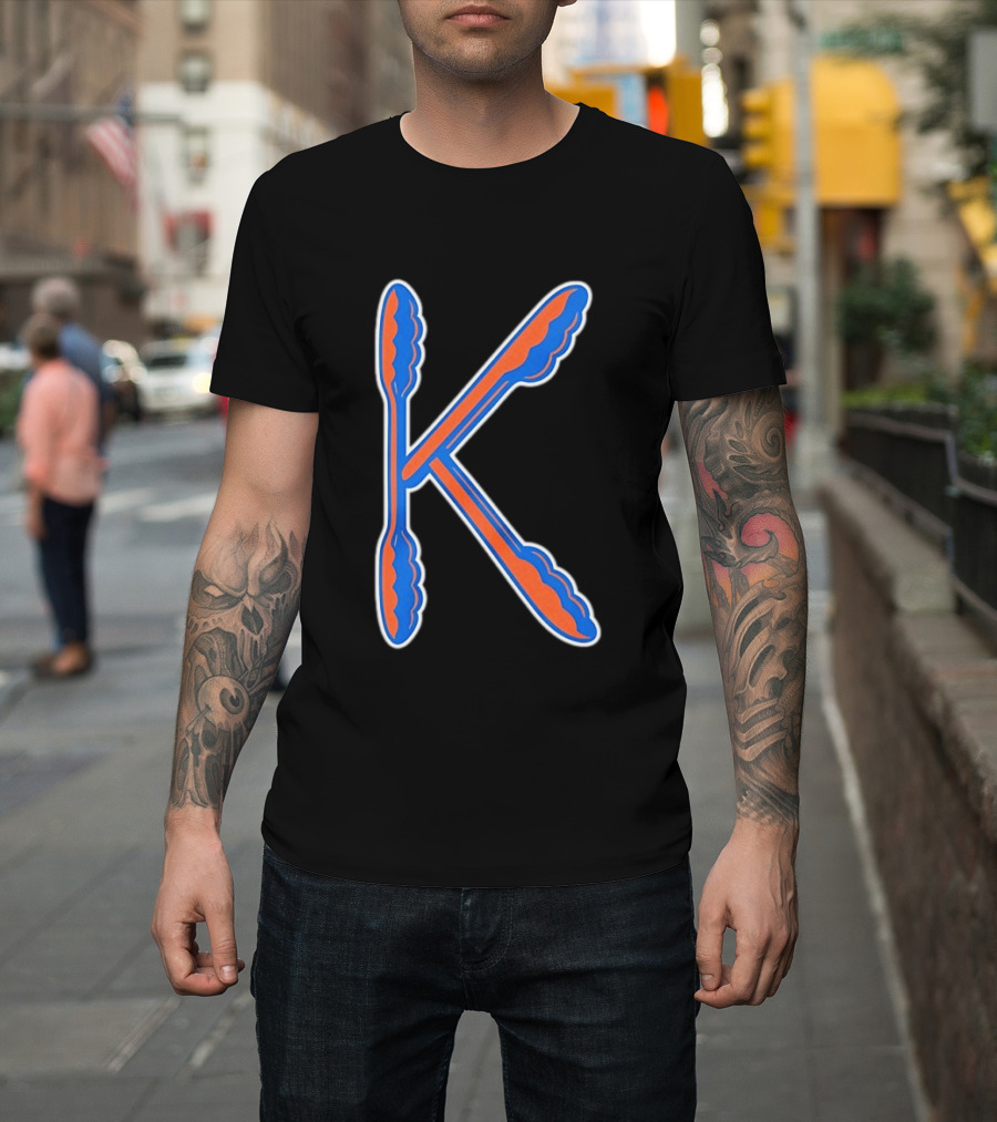 New York Mets K Tongs Baseball T-Shirt