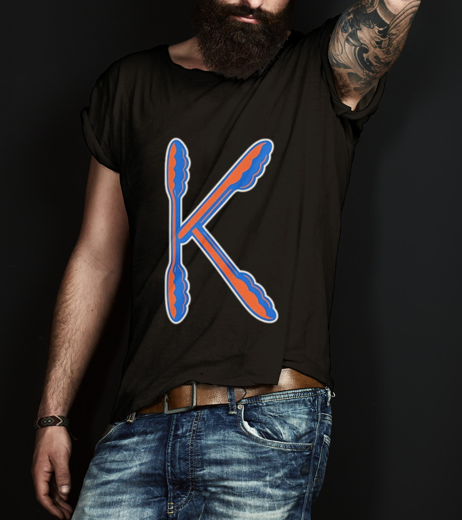 New York Mets K Tongs Baseball T-Shirt