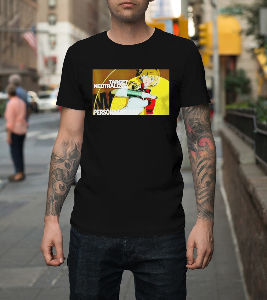 Target Neutralized Aigis Persona 3 Reload T-Shirt