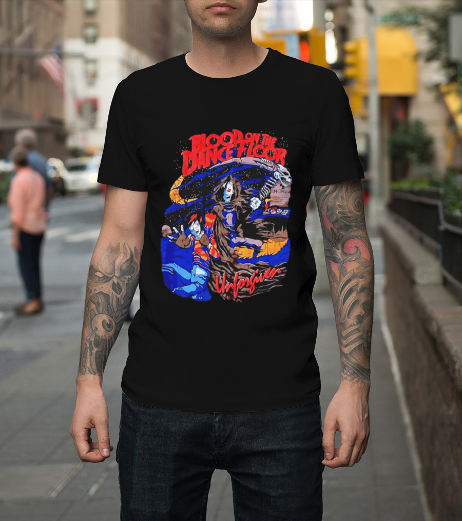 Blood On The Dance Floor Unforgiven Halloween Horror Comic T-Shirt