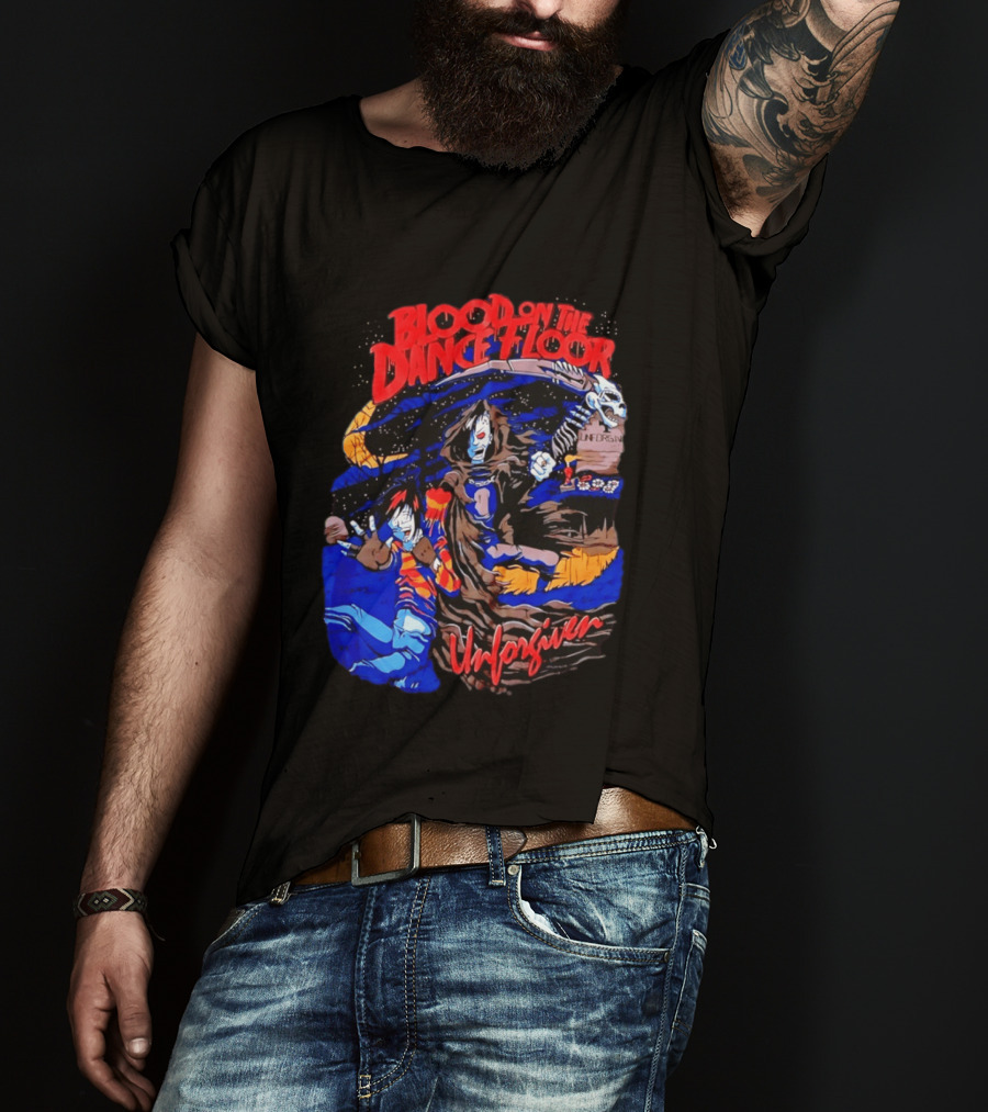Blood On The Dance Floor Unforgiven Halloween Horror Comic T-Shirt