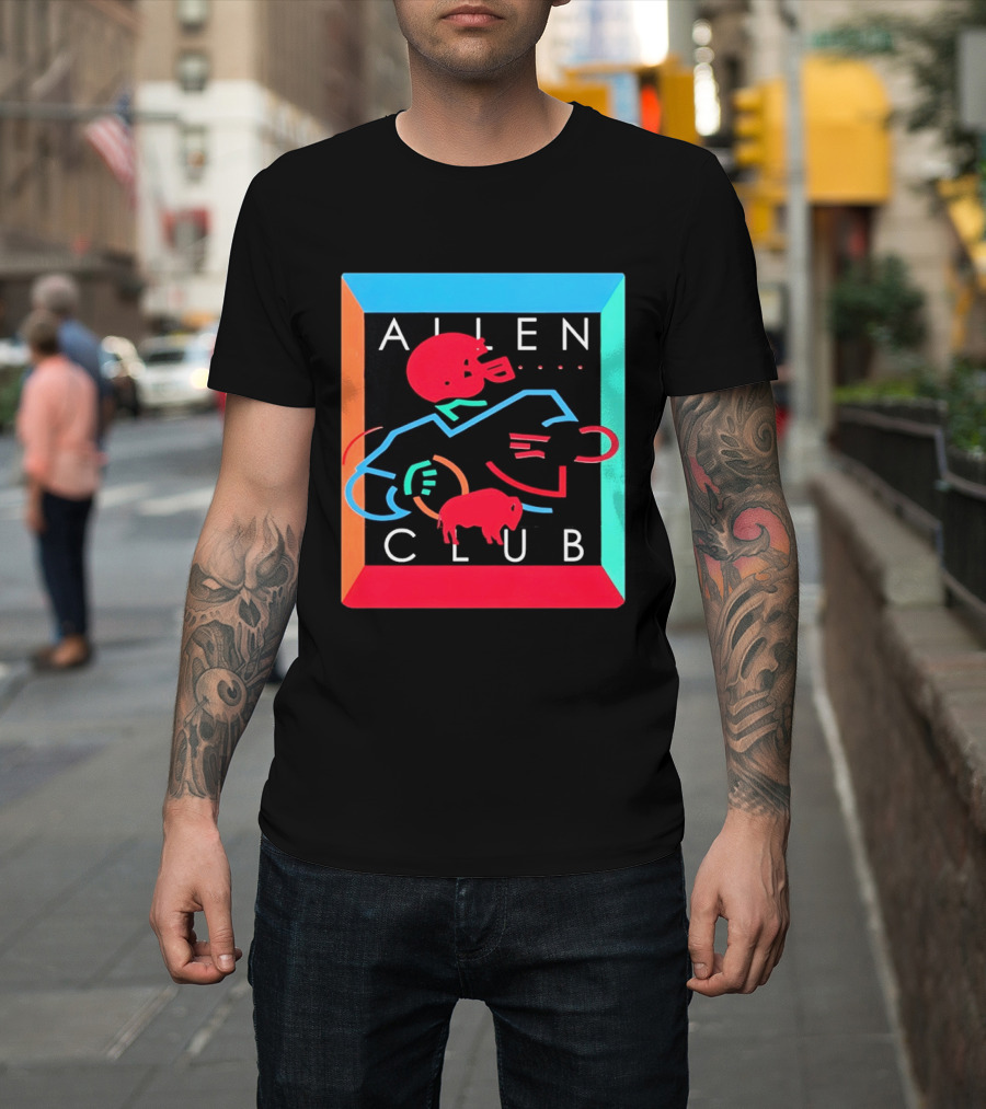 Allen Club Buffalo Bills Helmet Buffalo T-Shirt