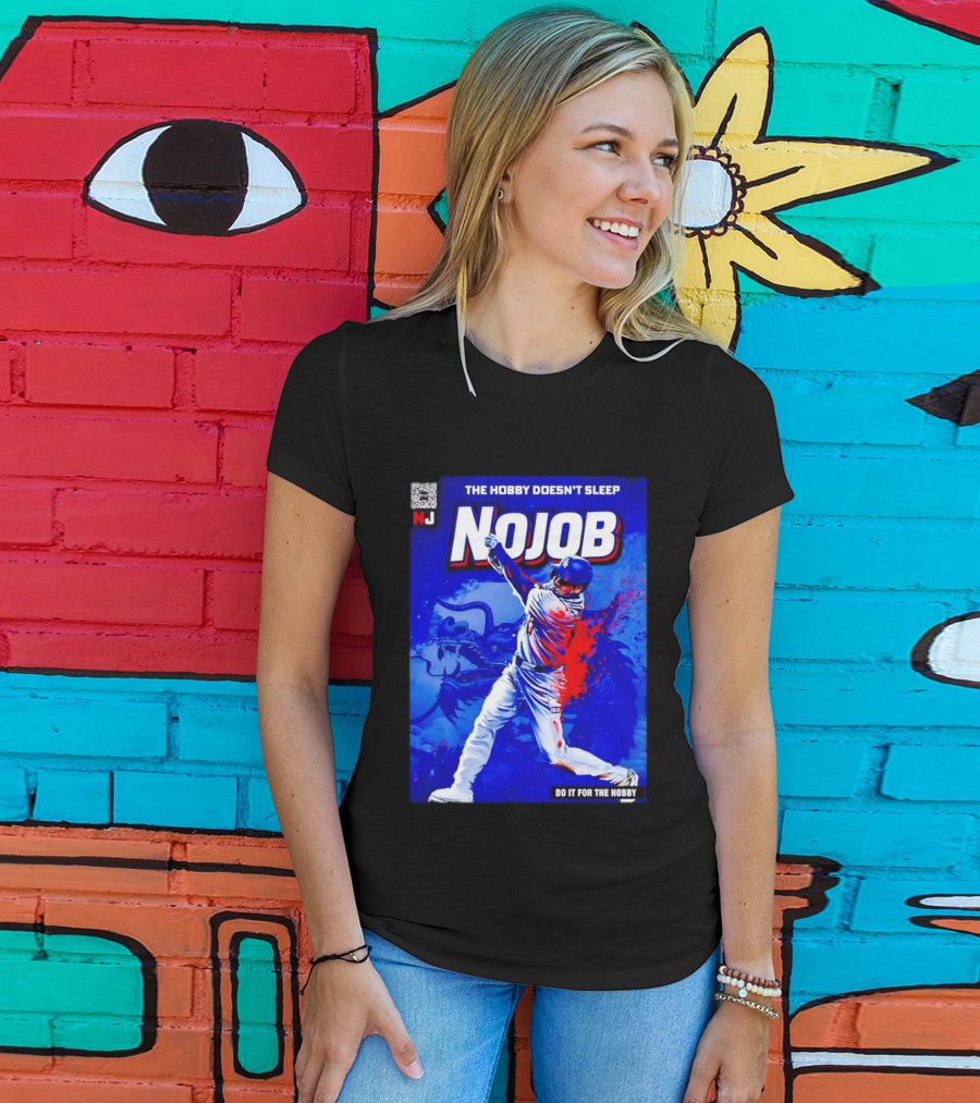 Shohei Ohtani Nojob The Hobby Doesn't Sleep Do It For The Hobby Baseball Dragon T-Shirt