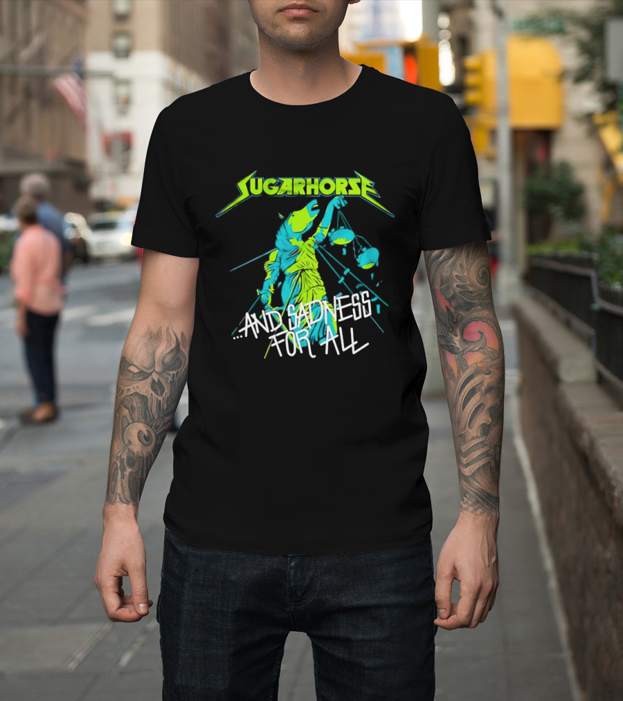 Sugarhorse And Sadness For All Statue T-Shirt