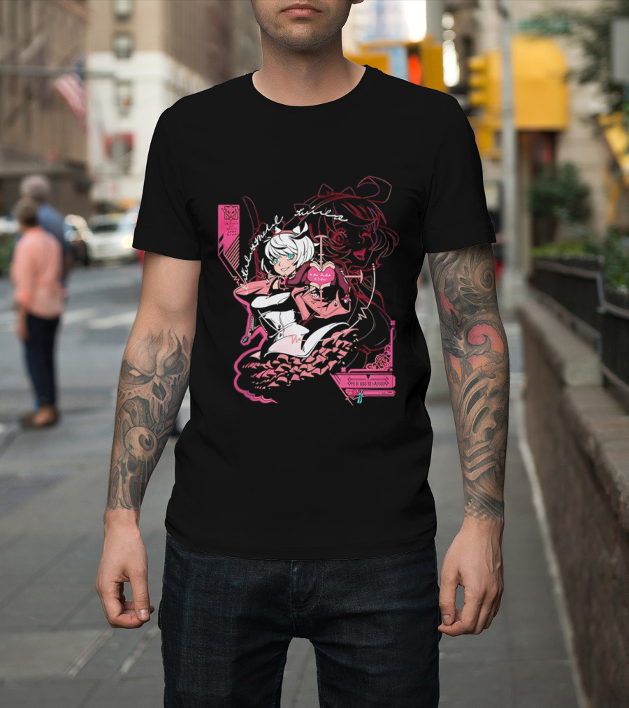 Elphelt Valentine Guilty Strive Eighty Sixed Valentines Day Gaming Character Floral T-Shirt