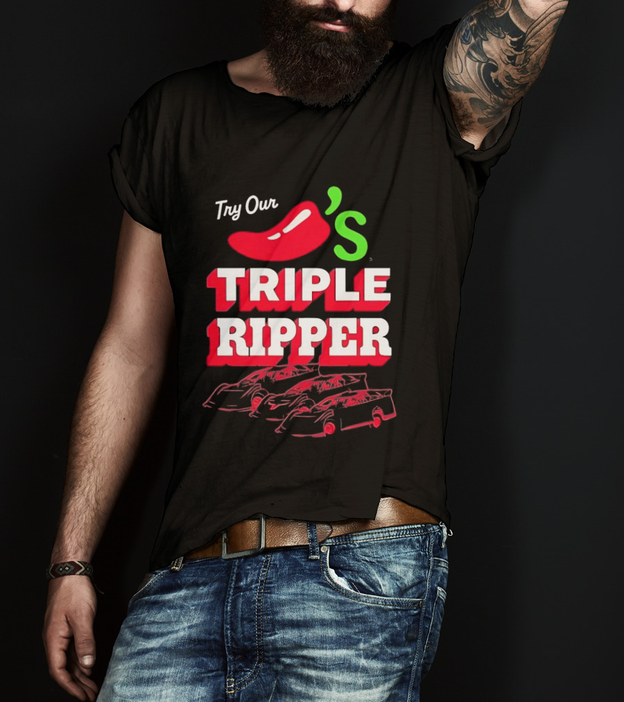 Try Our Chili's Triple Ripper Racing Cars T-Shirt