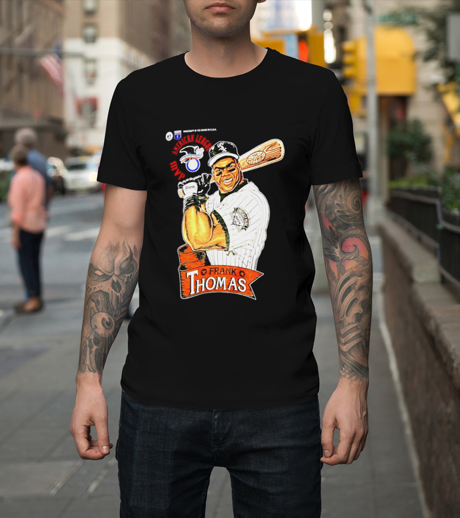 Frank Thomas Chicago White Sox MVP The Big Hurt Baseball Legend T-Shirt
