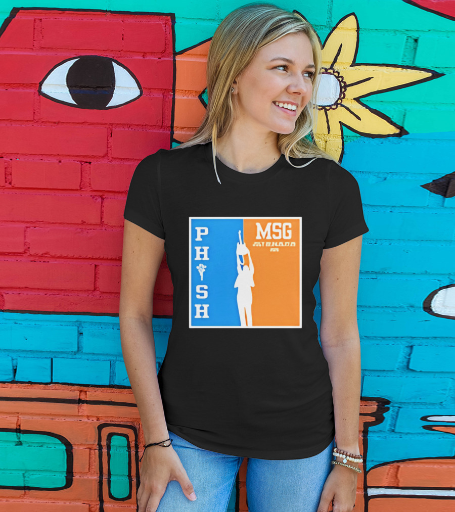 PHISH MSG Silhouette Guitar Concert Event T-Shirt
