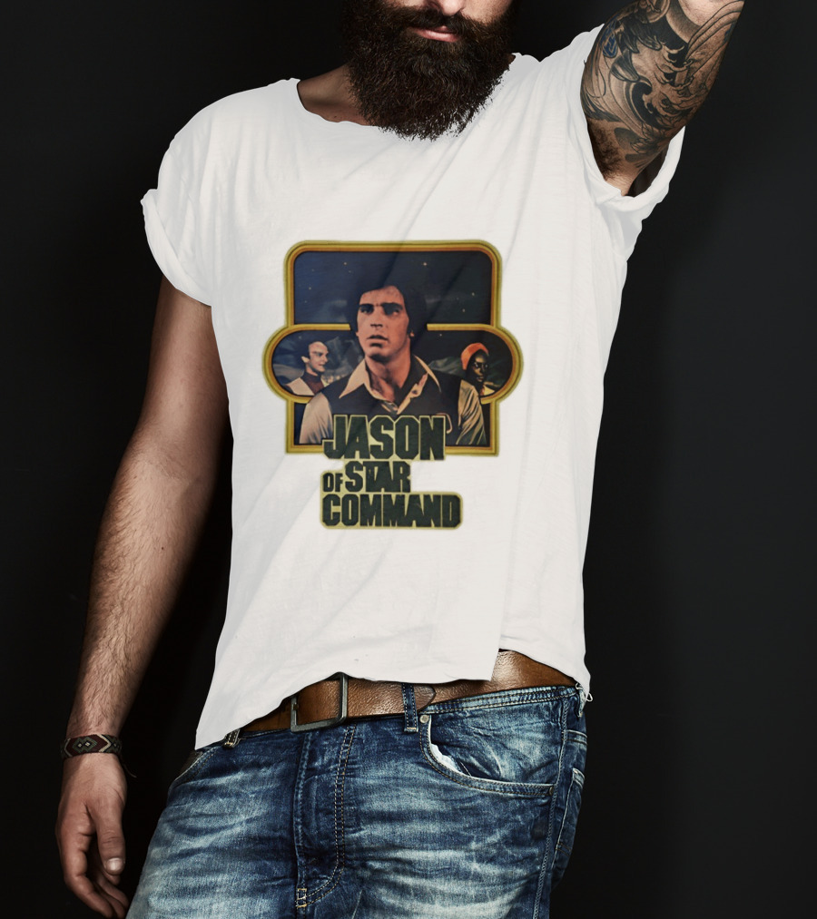 Jason Of Star Command Retro Sci Fi Series Iconic Ensemble T-Shirt