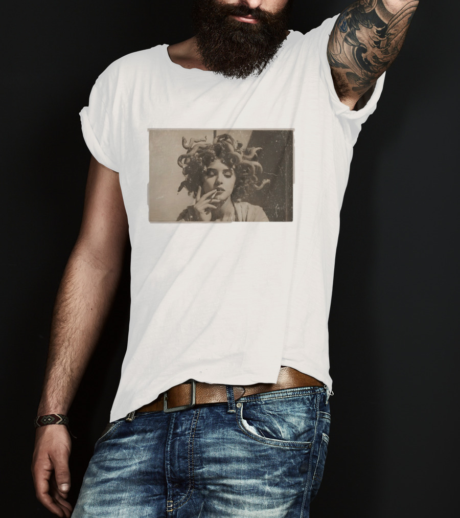 Medusa Smoking T-Shirt