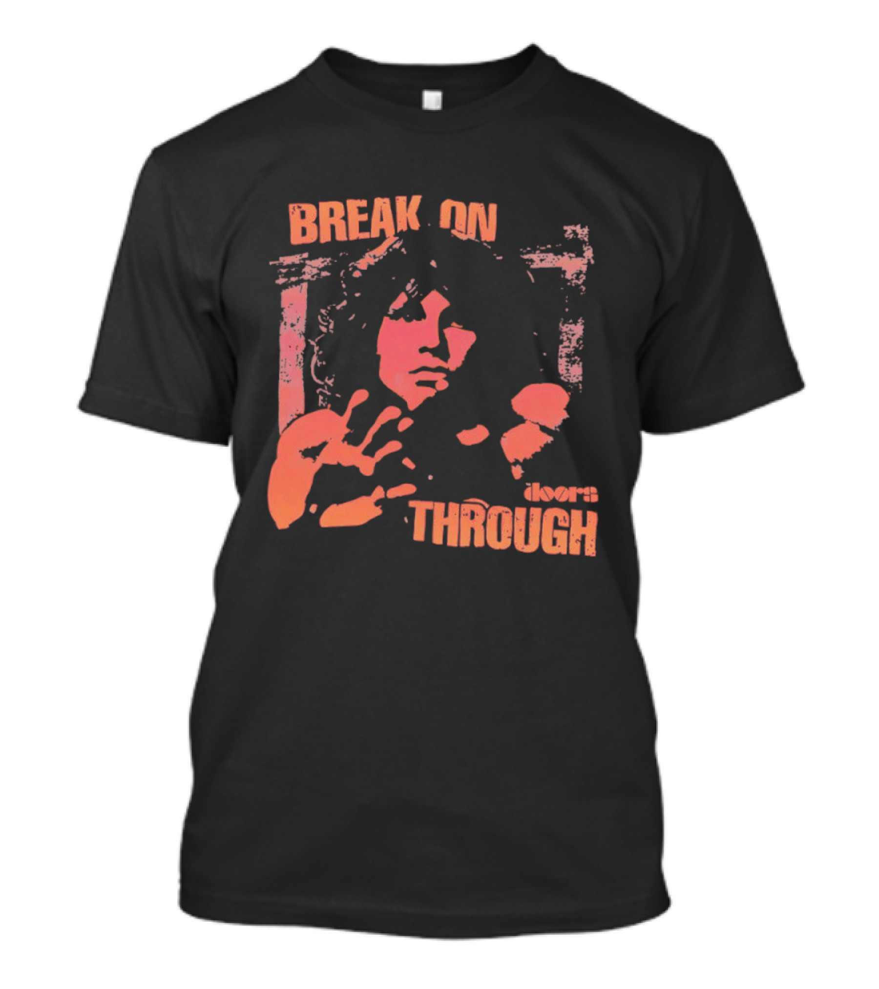 Break On Through The Doors Vintage Music T-Shirt