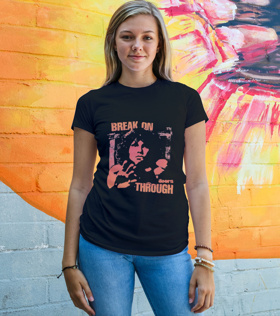 Break On Through The Doors Vintage Music T-Shirt