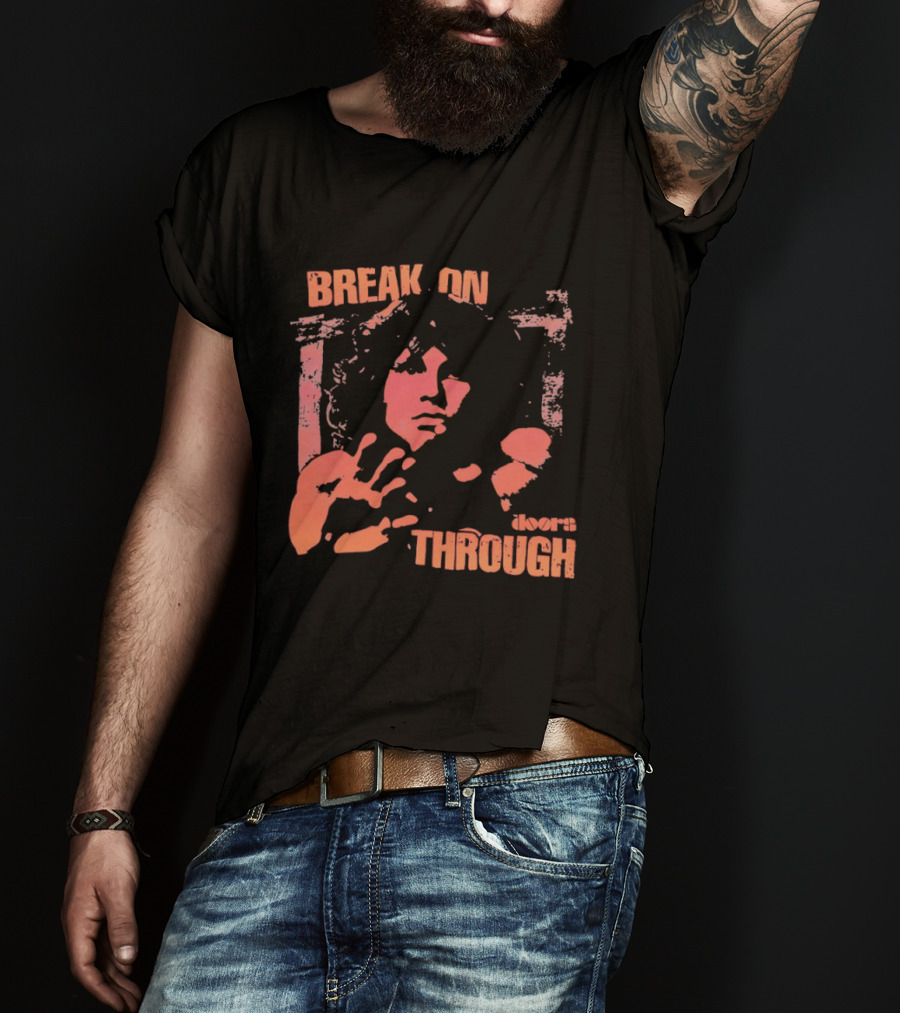Break On Through The Doors Vintage Music T-Shirt