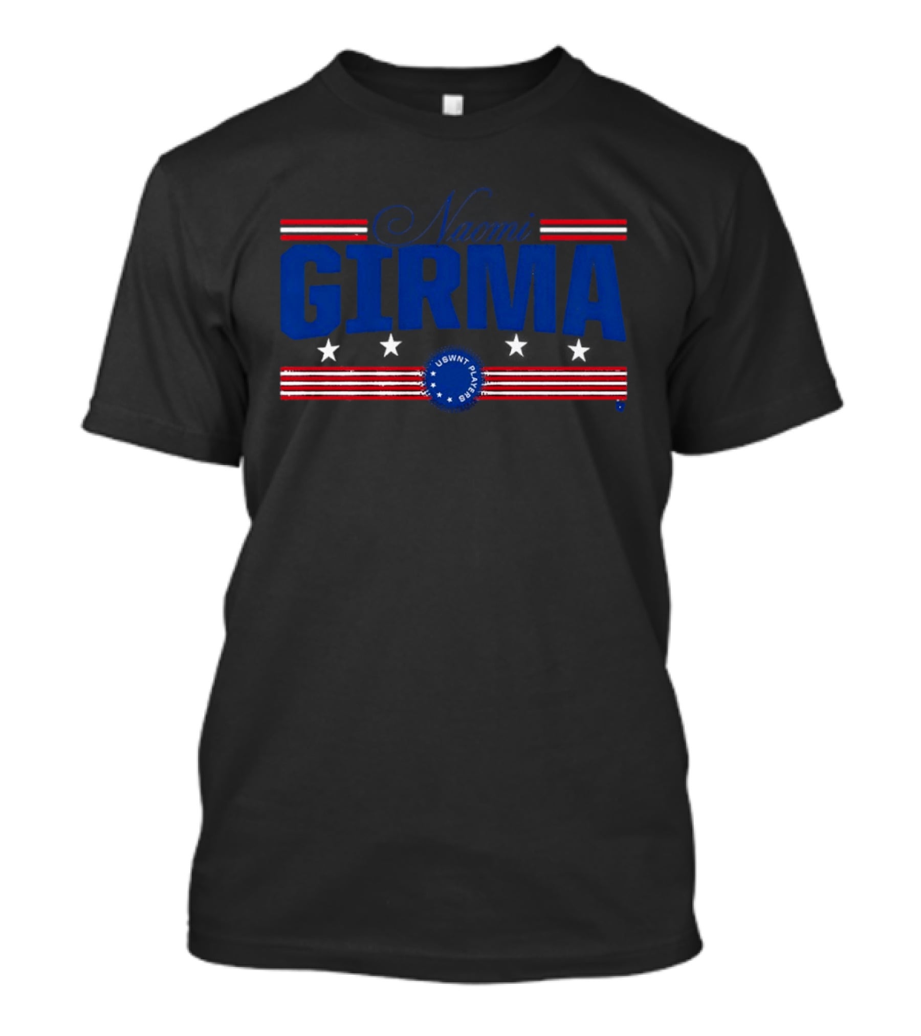 Naomi Girma USWNT Players Stars And Stripes T-Shirt