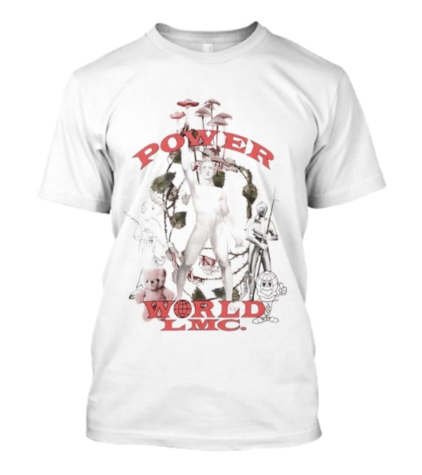 Power World LMC Silhouette With Nature And Teddy Bear T-Shirt