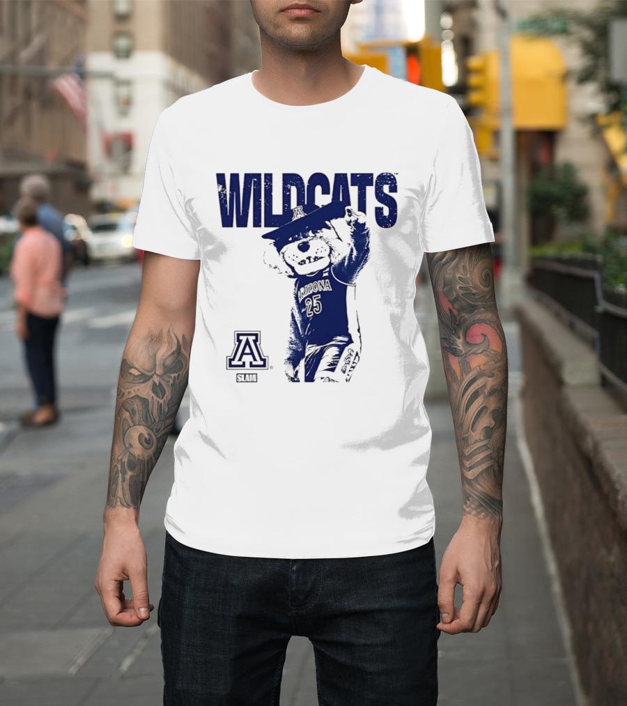 Arizona Wildcats Slam Mascot Spirit T-Shirt