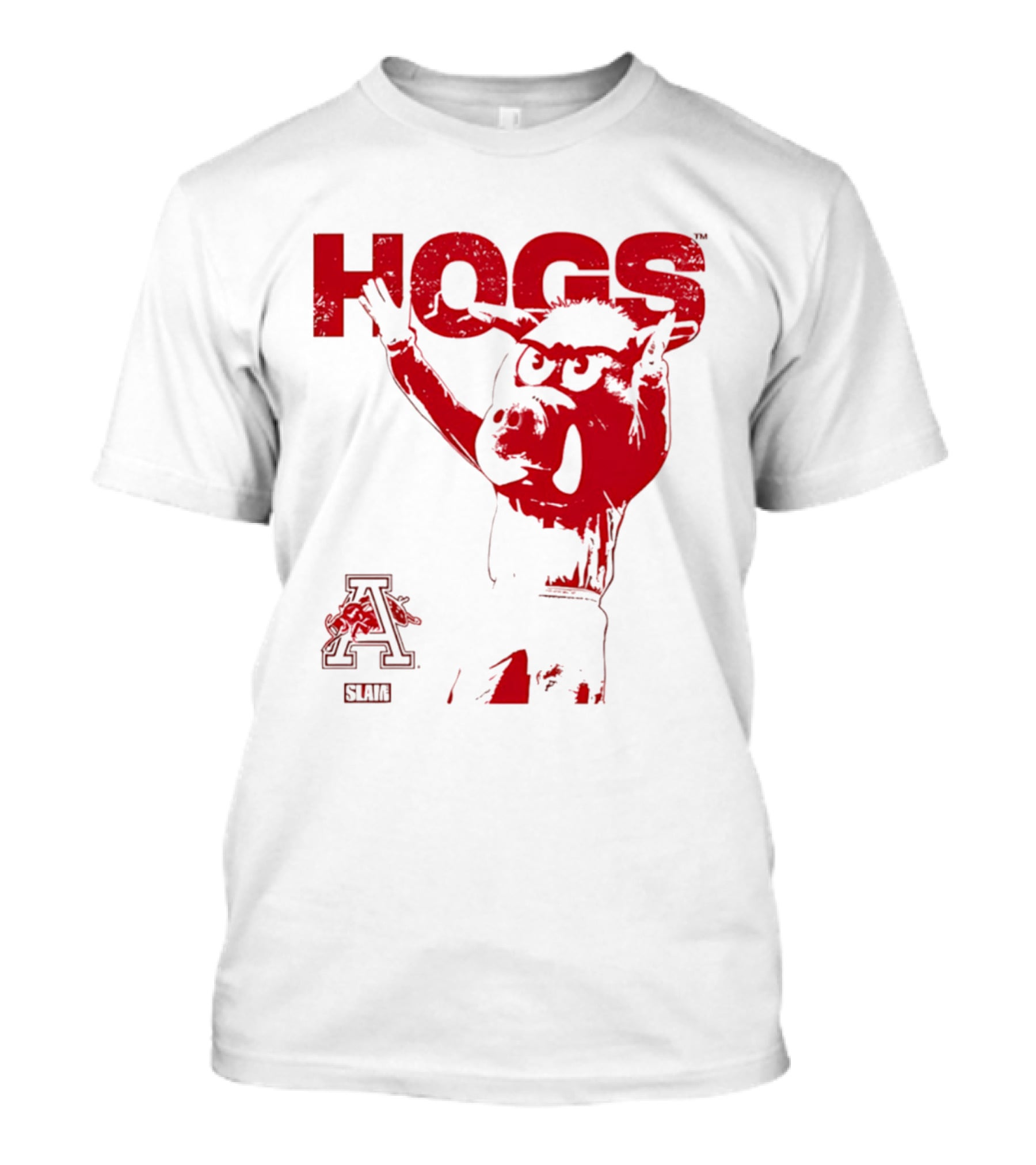 Arkansas Hogs Slam A Mode T-Shirt