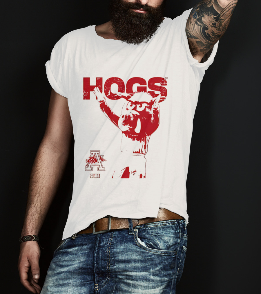 Arkansas Hogs Slam A Mode T-Shirt