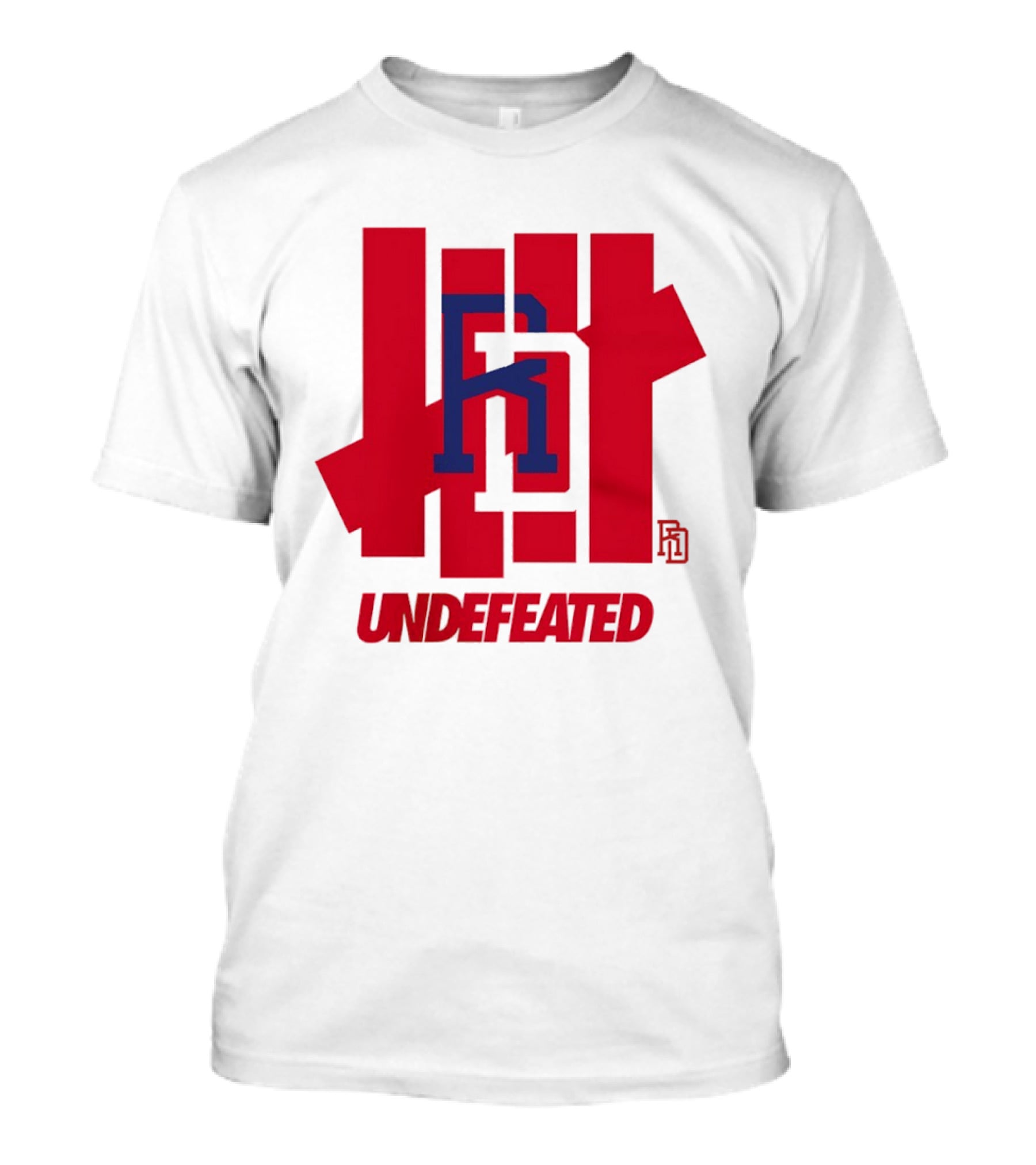 Dominican Republic Baseball RD Undefeated Red Blue T-Shirt