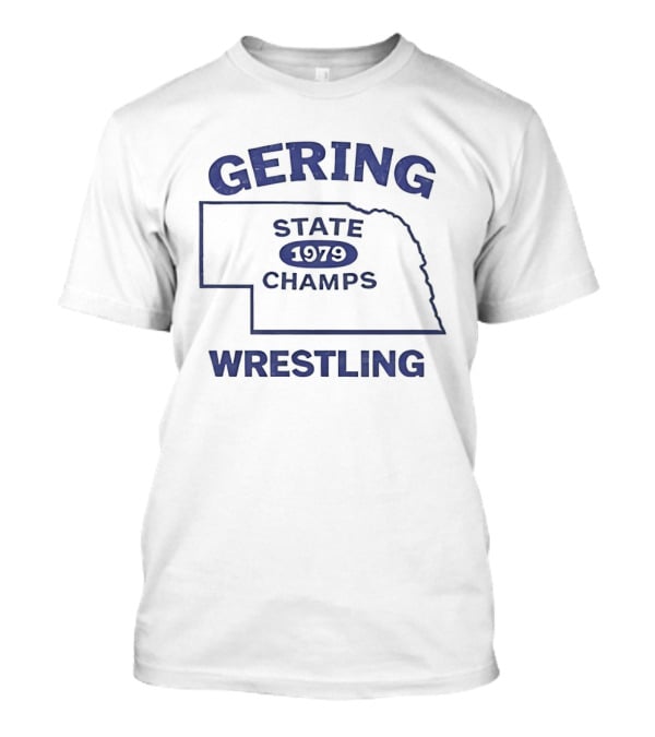 Gering Wrestling State Champs 1979 Nebraska T-Shirt