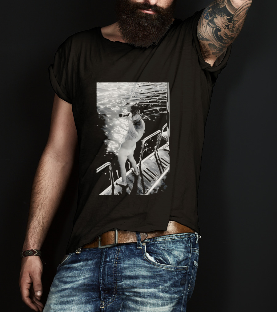 Yungblud Naked And Jumping Into Water Scene T-Shirt