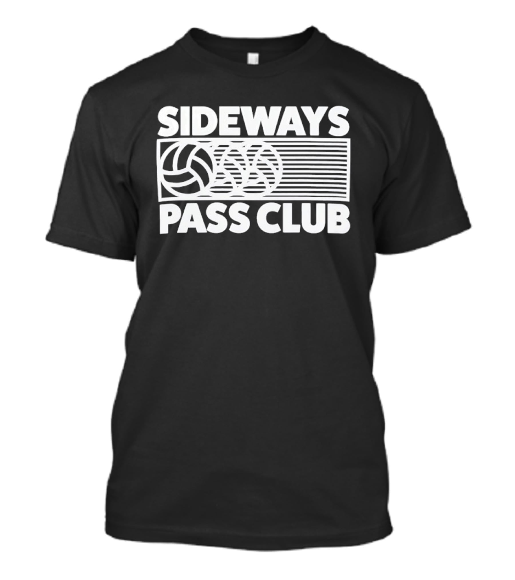 Sideways Pass Club Volleyball Team Loyalty T-Shirt