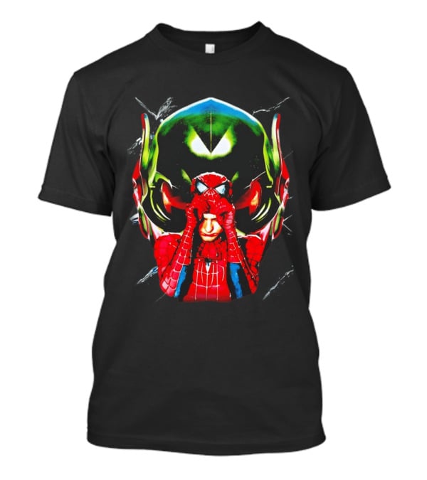 Spiderman Green Goblin Mask T-Shirt