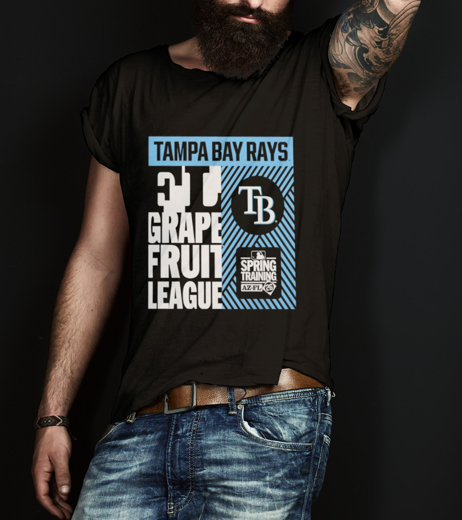 Tampa Bay Rays TB Grapefruit League Spring Training 2026 T-Shirt