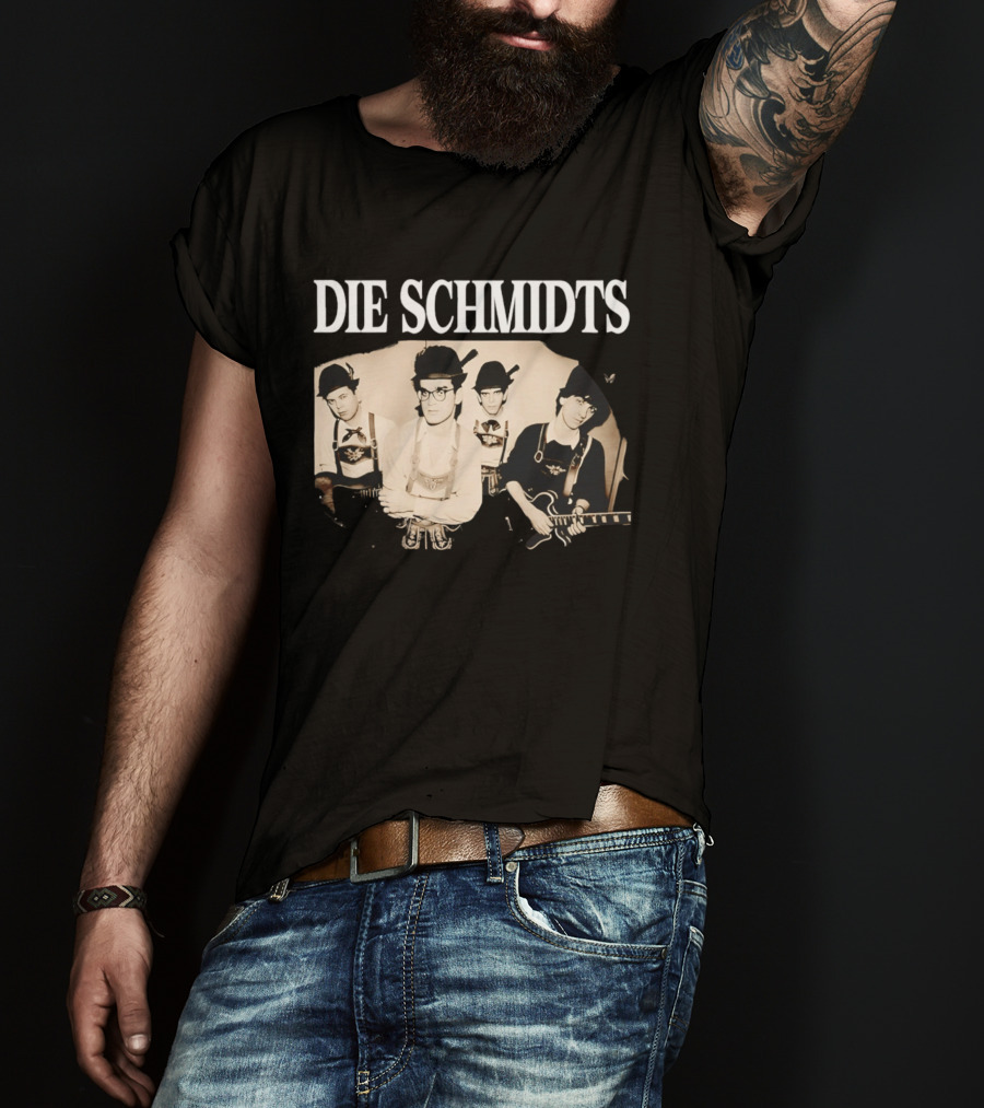 Die Schmidts Oktoberfest Band Bavarian Attire T-Shirt