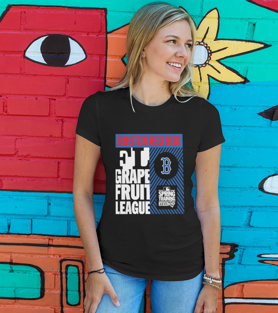 Boston Red Sox Grapefruit League Spring Training 2026 MLB Baseball T-Shirt