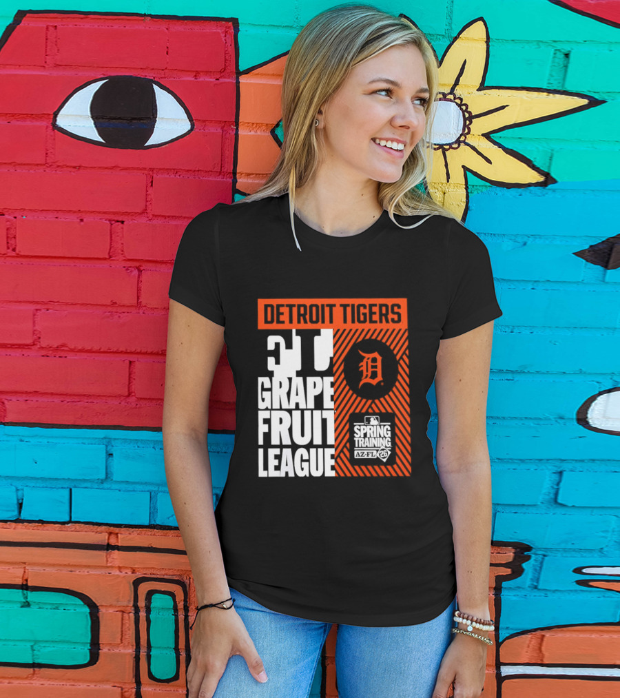 Detroit Tigers Grapefruit League Spring Training 2026 T-Shirt