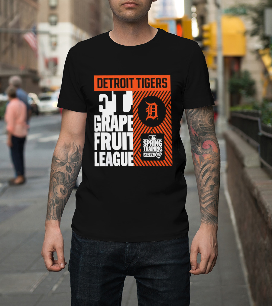 Detroit Tigers Grapefruit League Spring Training 2026 T-Shirt