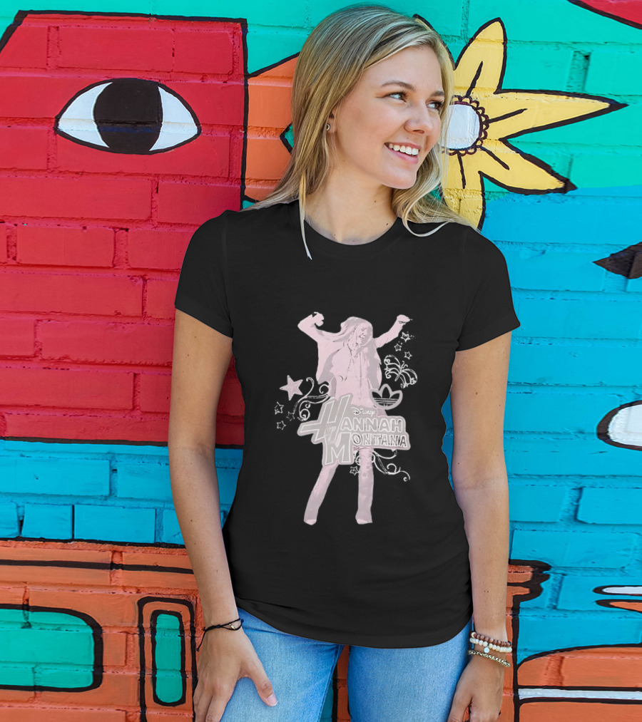 Disney Hannah Montana Pink Star T-Shirt