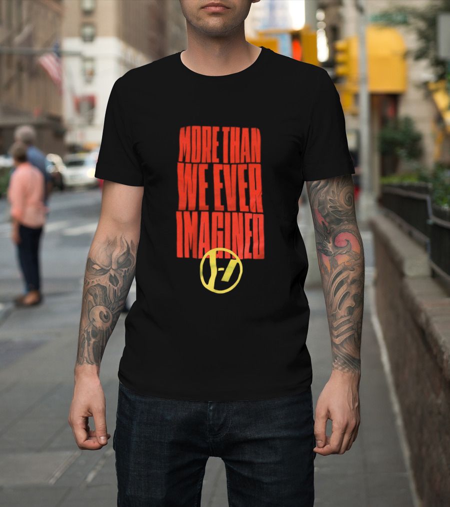 More Than We Ever Imagined Twenty One Pilots Yellow Circle T-Shirt