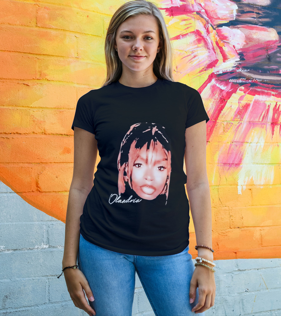 Olandria Carthen Big Face Bold Expression Trend T-Shirt
