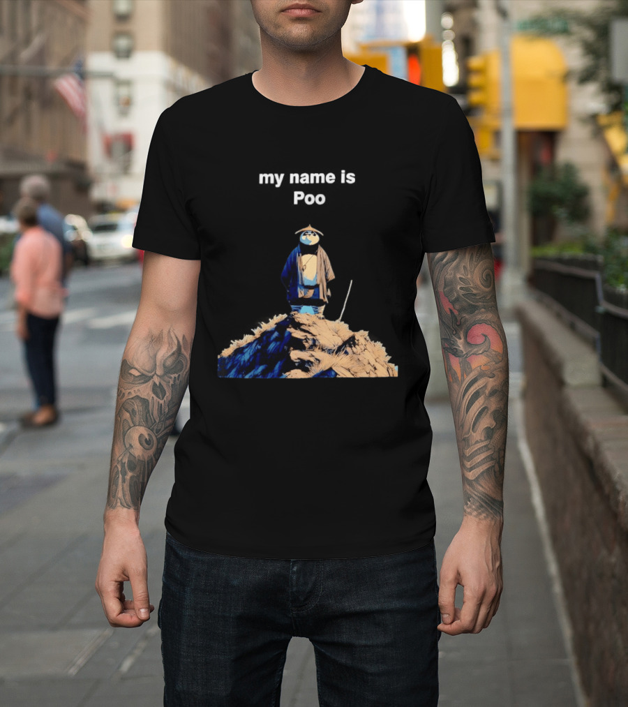 Kung Fu Panda My Name Is Poo T-Shirt