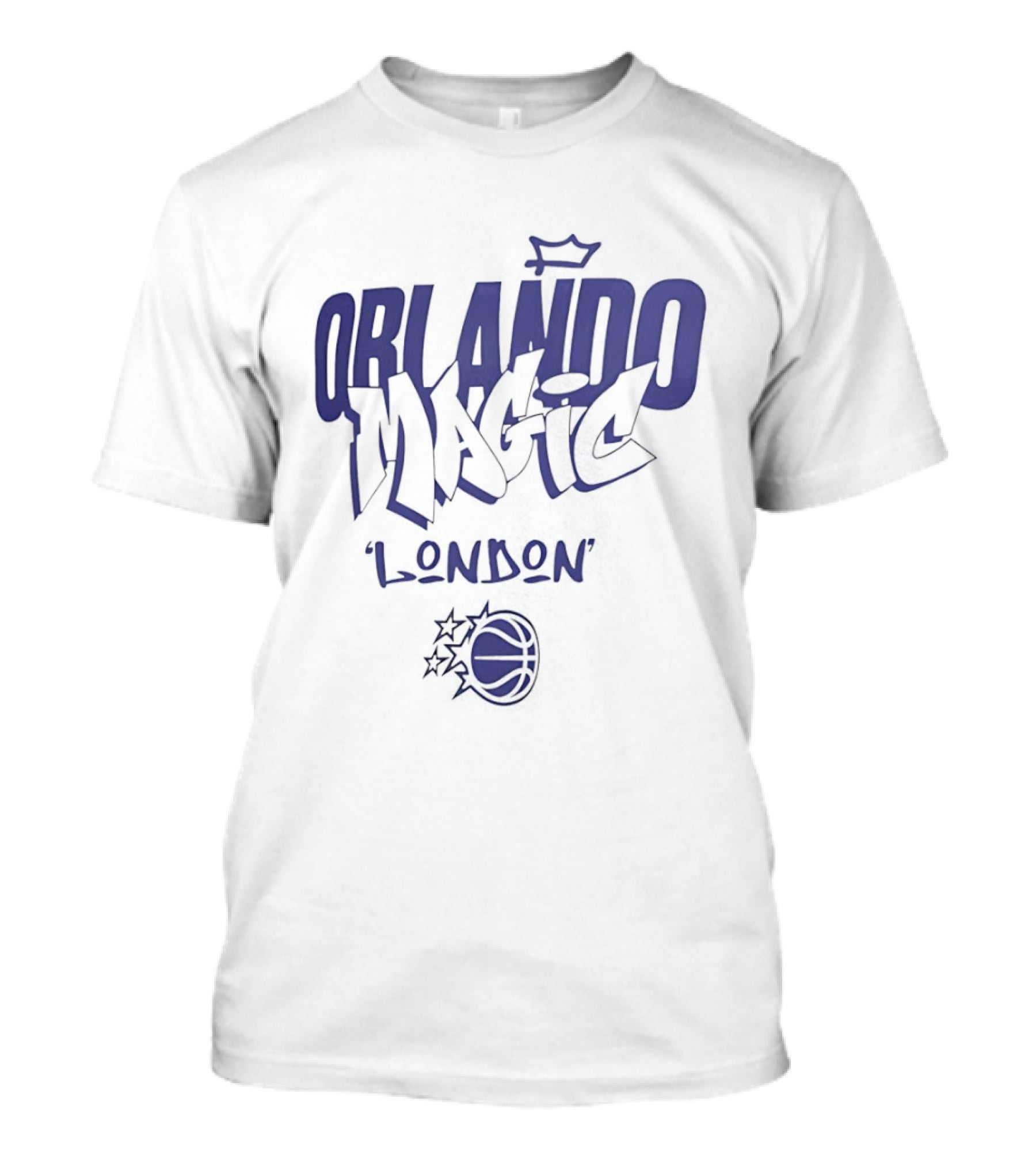 Orlando Magic London Basketball Team Branding T-Shirt