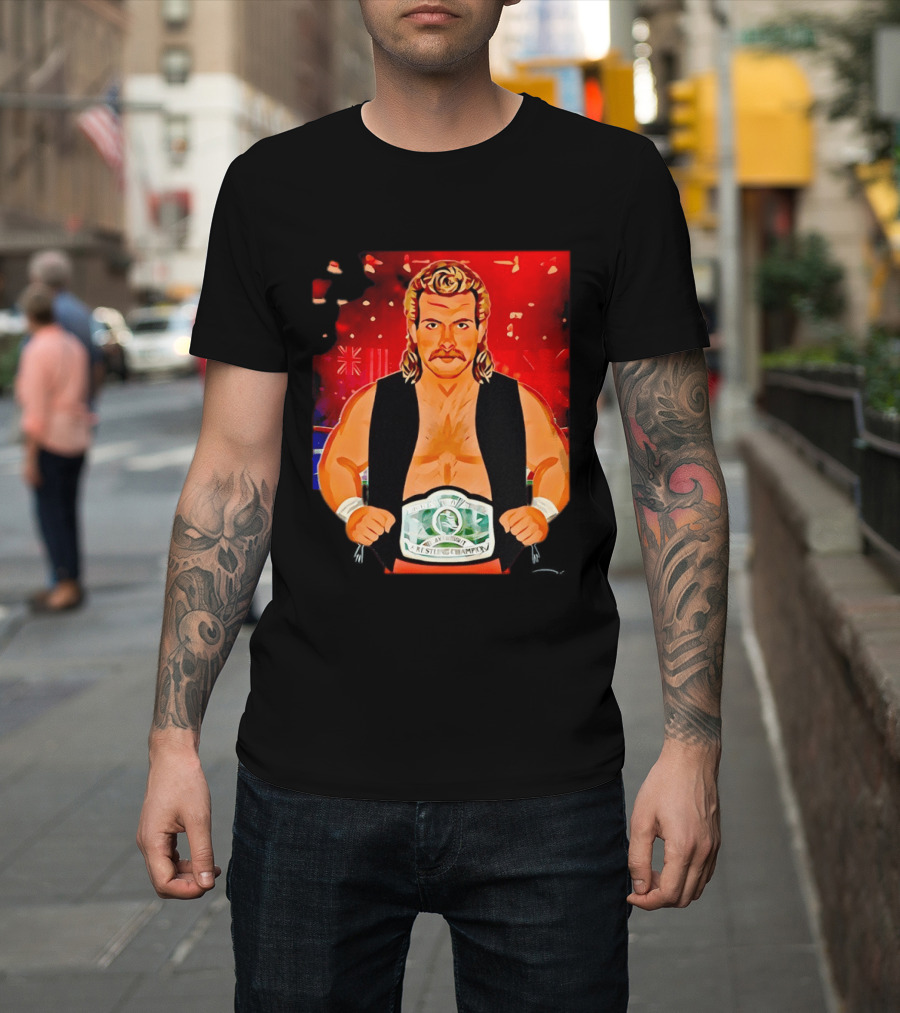 Magnum TA Wrestling Champion Belt T-Shirt