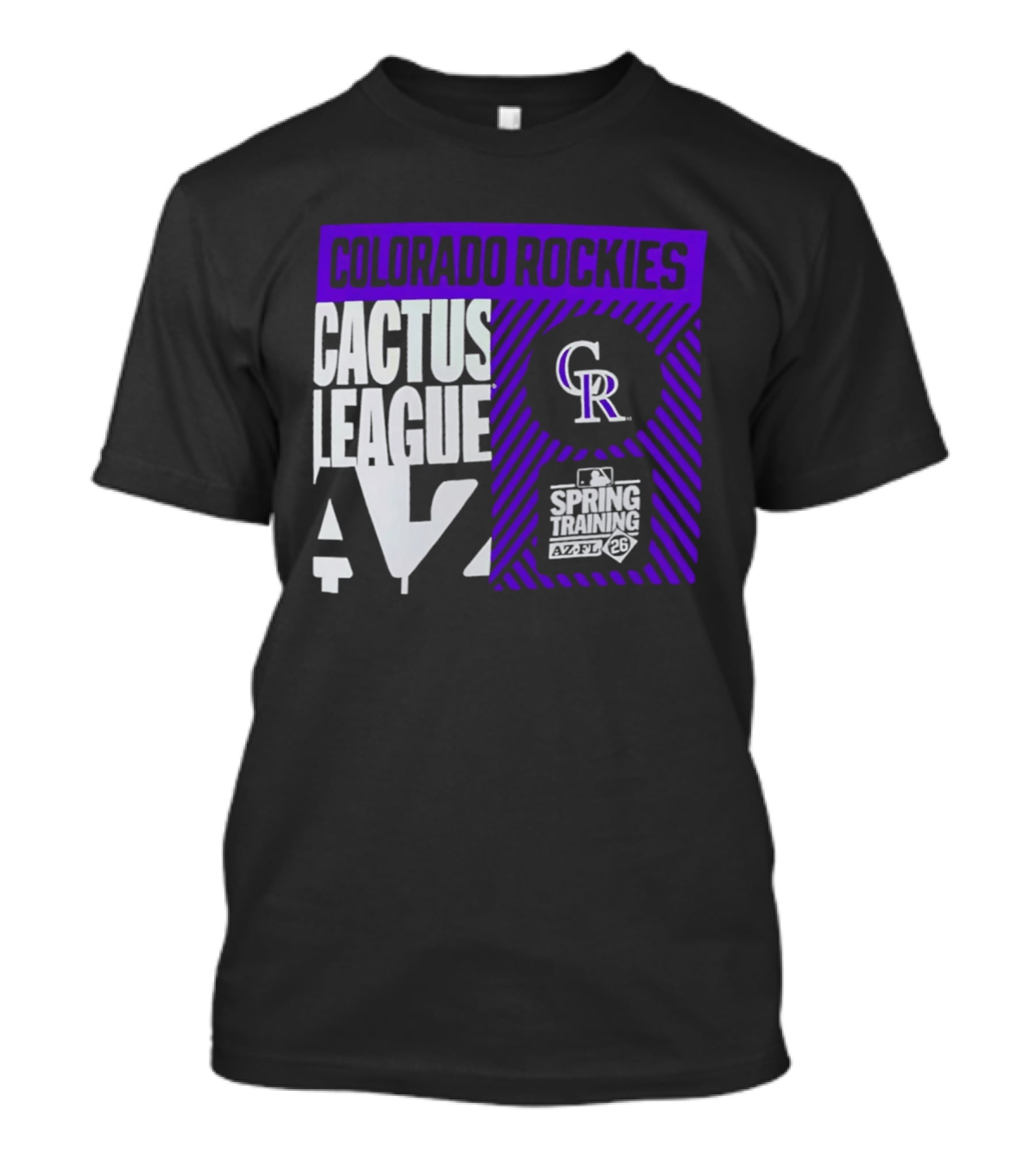 Colorado Rockies Cactus League 2026 Spring Training T-Shirt