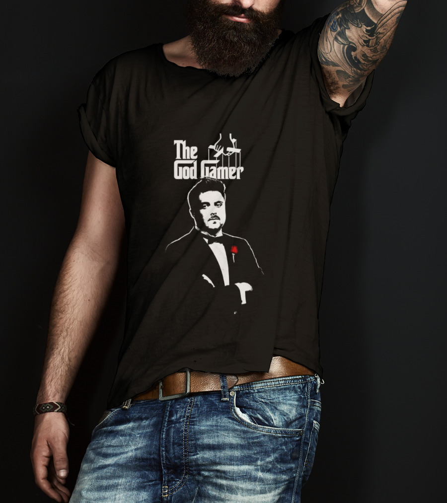 Forsen The God Gamer Iconic Tuxedo Rose T-Shirt