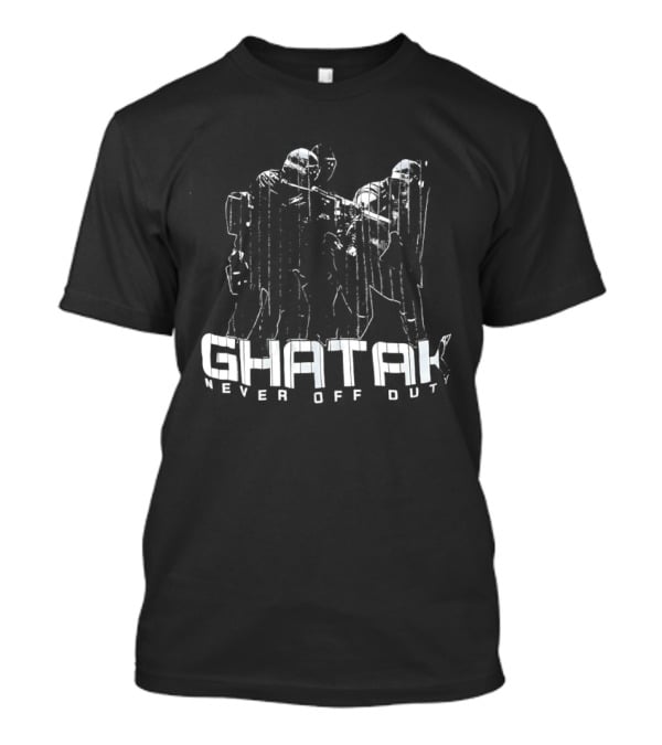 Ghatak Never Off Duty Military Soldiers T-Shirt